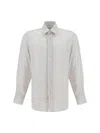 Brunello Cucinelli Linen Shirt In Nude