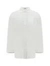 Brunello Cucinelli Cotton Shirt In Bianco