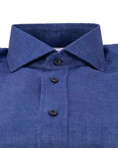 Brunello Cucinelli Shirts Blue
