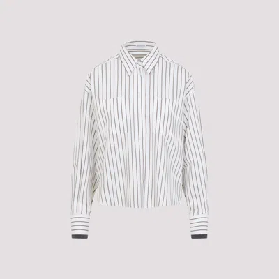 Brunello Cucinelli Shirts Brown