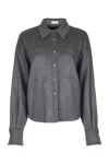Brunello Cucinelli Shirts In Gray