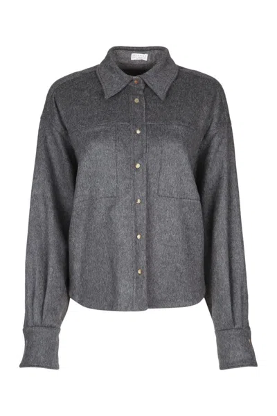 BRUNELLO CUCINELLI BRUNELLO CUCINELLI SHIRTS