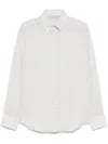 Brunello Cucinelli Long-sleeved Shirt In Grey