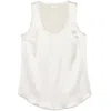 Brunello Cucinelli Women Reversible Top In Grey