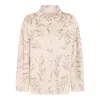 Brunello Cucinelli Sequin Embellished Casual Top With Buttoned Cuffs In Multicolor