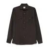 Brunello Cucinelli Virgin Wool Shirt In Multicolor