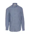 Brunello Cucinelli Shirts In Navy