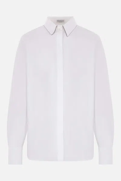 Brunello Cucinelli Shirts In White