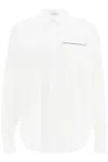 Brunello Cucinelli Button-front Poplin Shirt With Monili Pocket In White