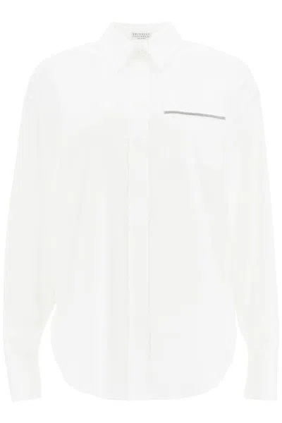 Brunello Cucinelli Shirts In White