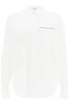 Brunello Cucinelli Button-front Poplin Shirt With Monili Pocket In White