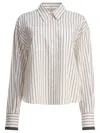 Brunello Cucinelli Striped Cotton Shirt