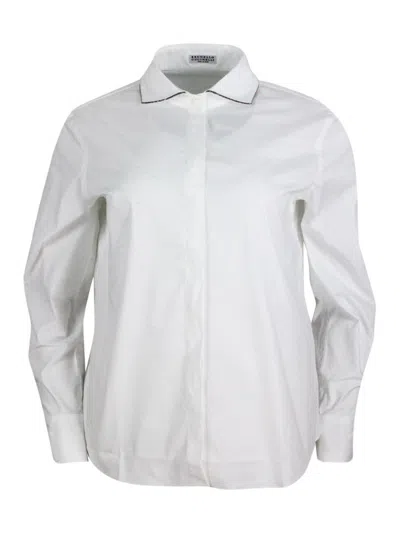 Brunello Cucinelli Shirts In White