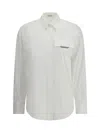 Brunello Cucinelli Cotton Poplin Shirt In White