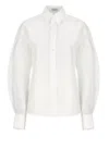 Brunello Cucinelli Monili-detail Poplin Shirt In White