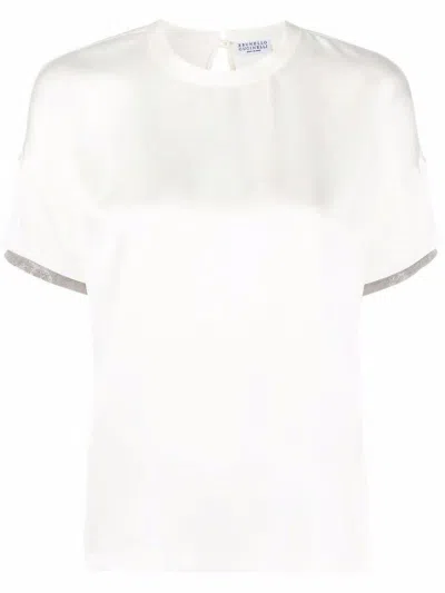 Brunello Cucinelli Shirts In White