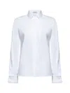 Brunello Cucinelli Cotton Shirt In White