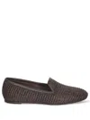 Brunello Cucinelli Raffia Braided Ballet Flats