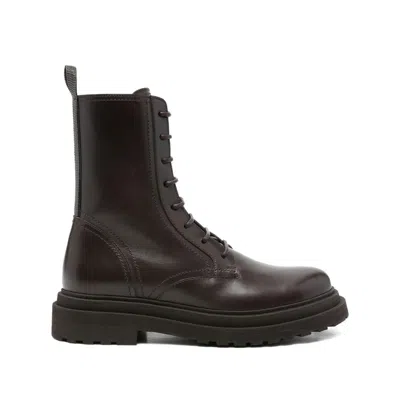 Brunello Cucinelli Shoes In Brown