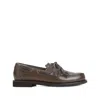 Brunello Cucinelli Women Leather Loafers With Monili Detail In Brown