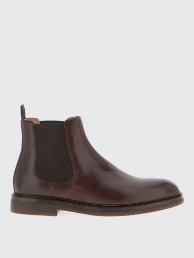 BRUNELLO CUCINELLI BOOTS BRUNELLO CUCINELLI MEN COLOR BROWN,H38137032