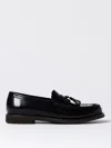 Brunello Cucinelli Minimal Shiny Tassel Calfskin Lo In Schwarz