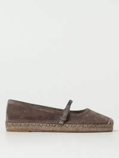 BRUNELLO CUCINELLI ESPADRILLES BRUNELLO CUCINELLI WOMAN COLOR BROWN,429917032