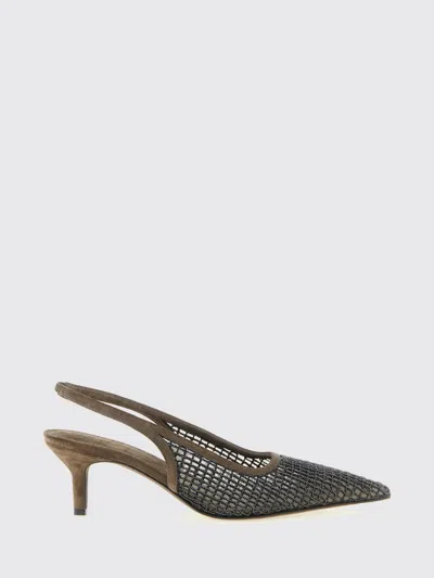 Brunello Cucinelli Shoes  Woman Color Brown In Black