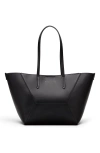 Brunello Cucinelli Shopper Bag With Monili In Black