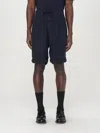 Brunello Cucinelli Men's Garment Dyed Bermuda Shorts In Blue