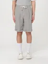 Brunello Cucinelli Linen Bermuda Shorts In Grey
