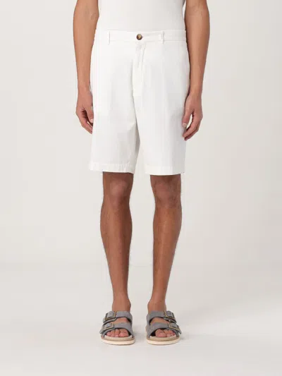 BRUNELLO CUCINELLI SHORT BRUNELLO CUCINELLI MEN COLOR WHITE,G49953001