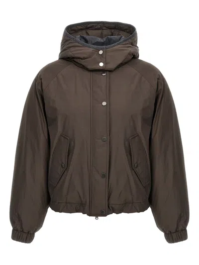 BRUNELLO CUCINELLI BRUNELLO CUCINELLI SHORT DOWN JACKET