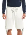 Brunello Cucinelli Gabardine Bermuda Shorts In Multi