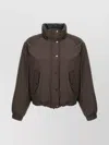 Brunello Cucinelli Short Puffer Jacket With Hood And Pockets