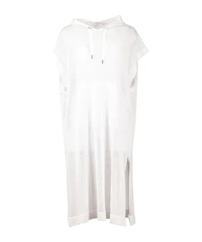 Brunello Cucinelli Short Sleeve Blouse In White