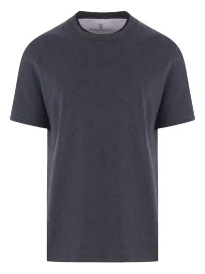 BRUNELLO CUCINELLI SHORT-SLEEVE CREW-NECK T-SHIRT