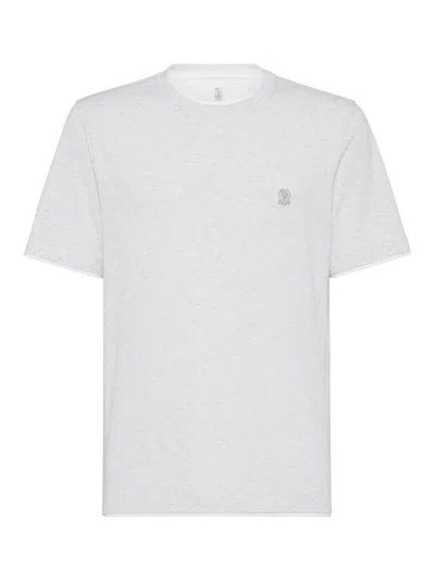 BRUNELLO CUCINELLI SHORT SLEEVE CREW-NECK T-SHIRT