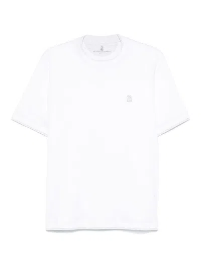 BRUNELLO CUCINELLI SHORT SLEEVE CREW-NECK T-SHIRT