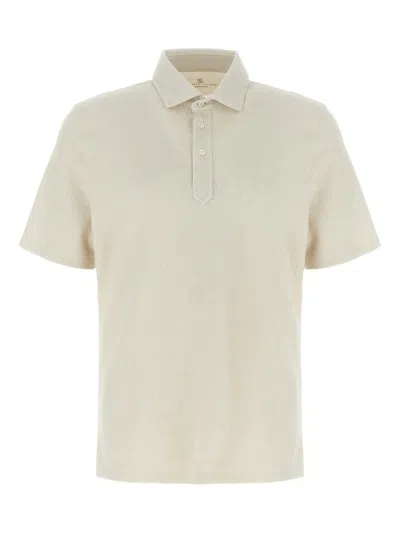 BRUNELLO CUCINELLI SHORT SLEEVE POLO SHIRT