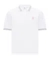Brunello Cucinelli White Logo Polo Shirt In White