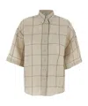 Brunello Cucinelli Checked Short-sleeved Shirt