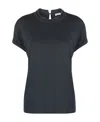 Brunello Cucinelli Short-sleeve T-shirt In Black