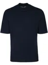 Brunello Cucinelli Men Regular Fit Cotton T-shirt In Blue