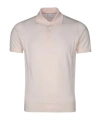 Brunello Cucinelli Short Sleeved Buttoned Polo Shirt In Pink