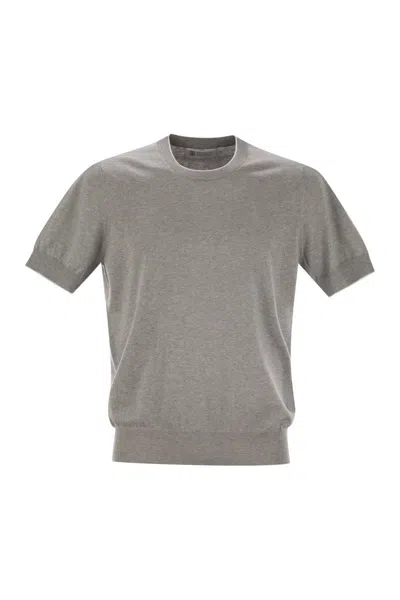 BRUNELLO CUCINELLI BRUNELLO CUCINELLI SHORT-SLEEVED COTTON JERSEY