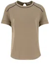 Brunello Cucinelli Item O-neck Short-sleeved T-shirt In Green