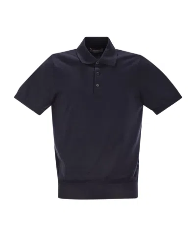 BRUNELLO CUCINELLI BRUNELLO CUCINELLI SHORT SLEEVED BUTTONED POLO SHIRT