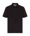 Brunello Cucinelli Layered-effect Polo Shirt In Black