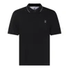 Brunello Cucinelli Piqué Polo Shirt Logo In Black